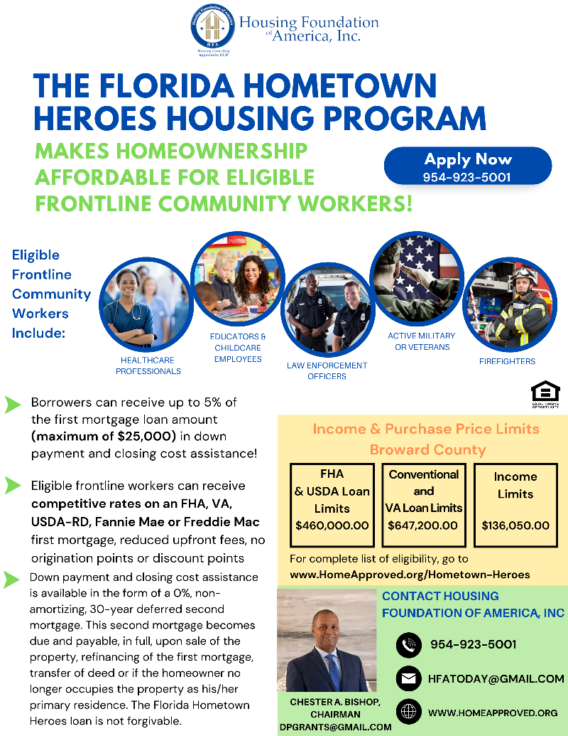 Hometown Heroes Housing Foundation Of America